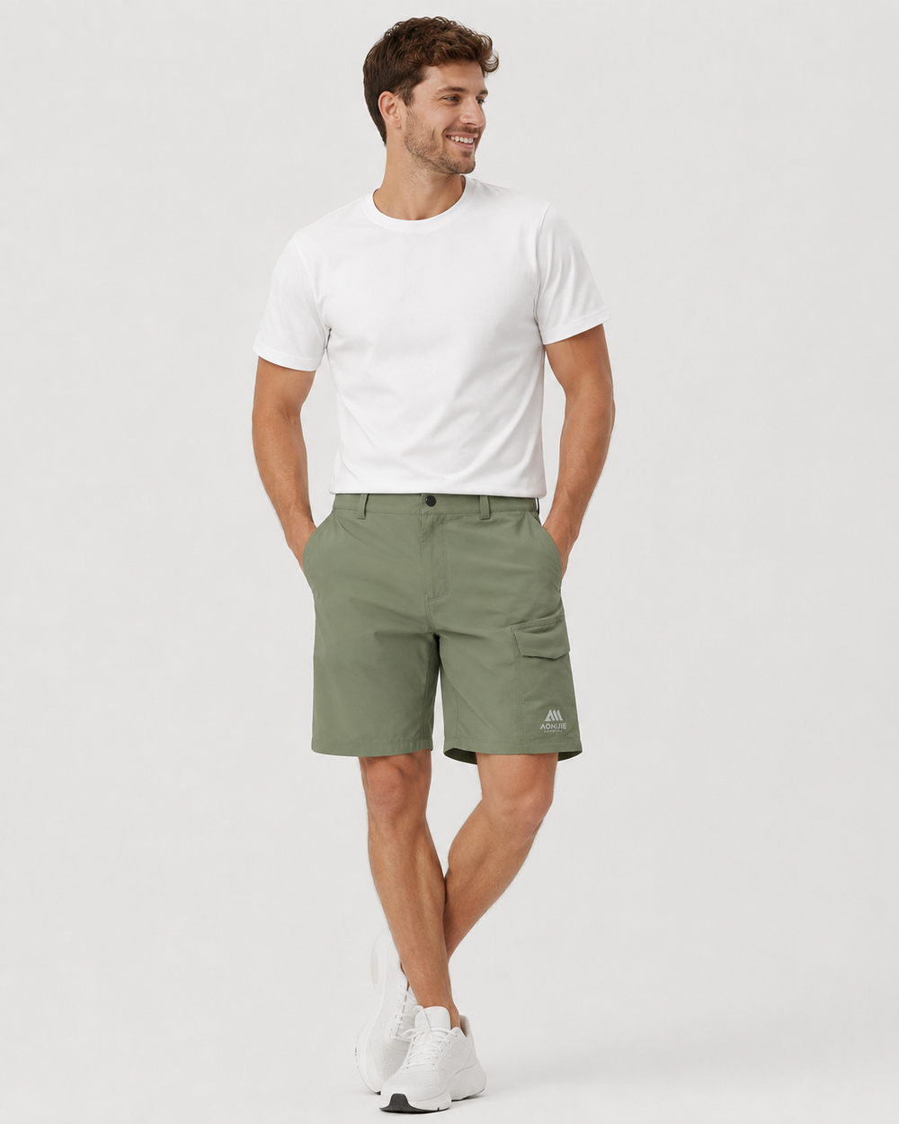Bequeme Wanderhose für Herren, schnelltrocknend, ideal für Sommer & Outdoor-Aktivitäten.