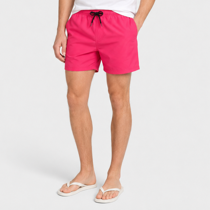 Sportliche Herren Badeshorts, schnelltrocknend und leicht, ideal für Schwimmen und Wassersport.