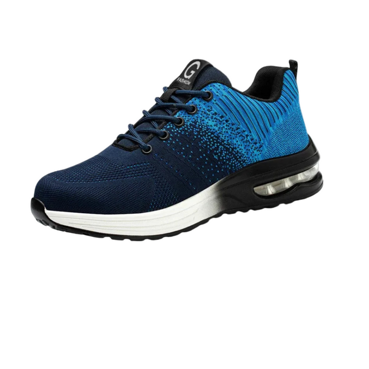 Robuste Damen Schutzschuhe mit Stahlkappe & durchtrittssicherer Sohle, rutschfest für maximale Sicherheit.