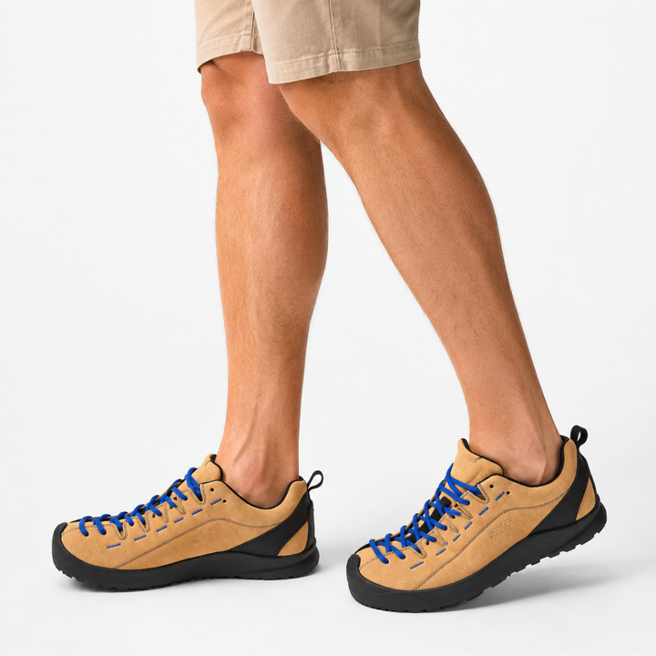 Atmungsaktiver Herren Kletterschuh, hält Füße trocken und komfortabel beim intensiven Klettern.
