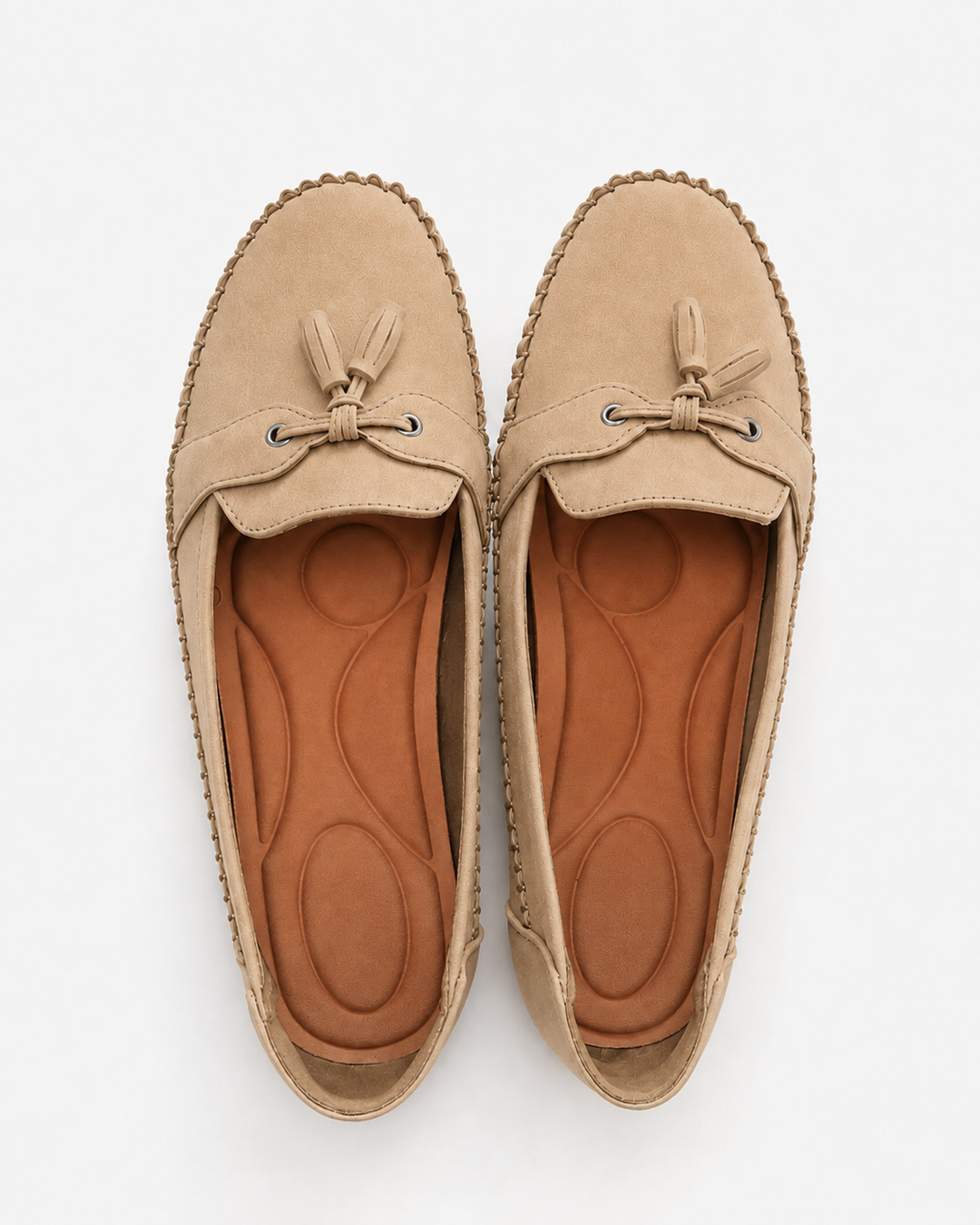 Damen Mokassins, bequeme Loafer für Alltagskomfort, weich und flach, ideal für Frühling/Sommer.