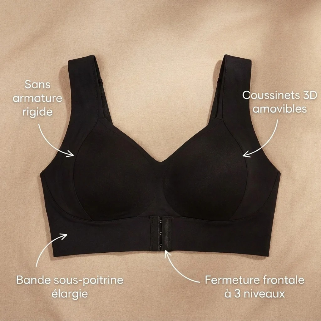Soft stützender Unterwäsche BH für Frauen, bügelfrei, mit speziellem Design zur Förderung der Haltung.