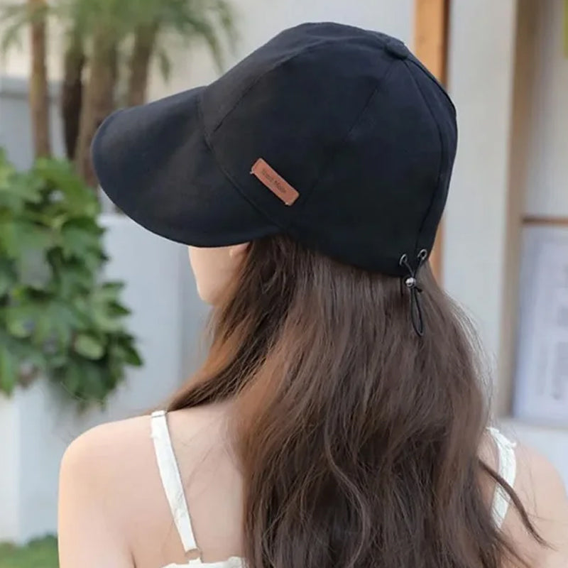 Eleganter UV-Schutz-Sonnenhut "Alina" für Damen, faltbar & perfekt für den Urlaub.