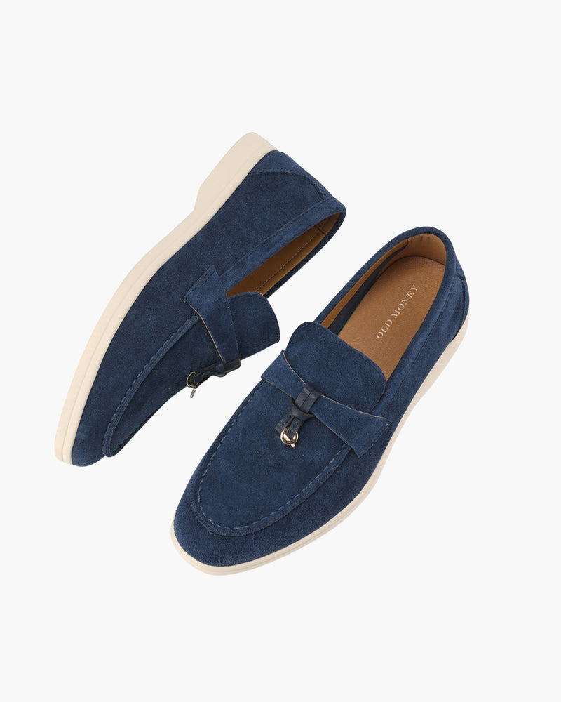 Modische Damen Loafer mit feiner Steppnaht. Klassischer Schlupfschuh für den modernen Alltag.