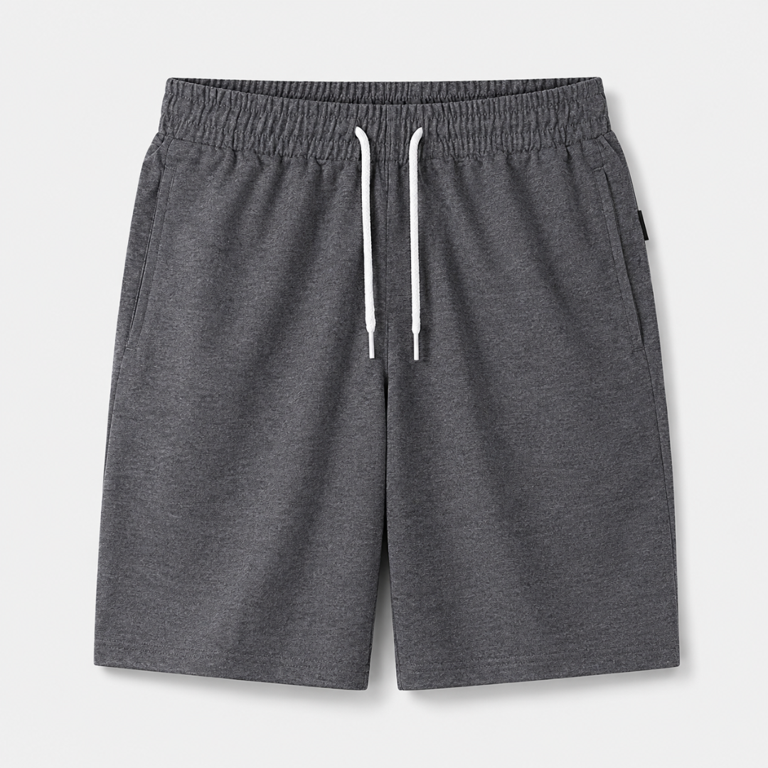 Sommerliche Herrenshorts, entspannter Schnitt, atmungsaktiv, perfekt für Sport, Jogging & Freizeit.