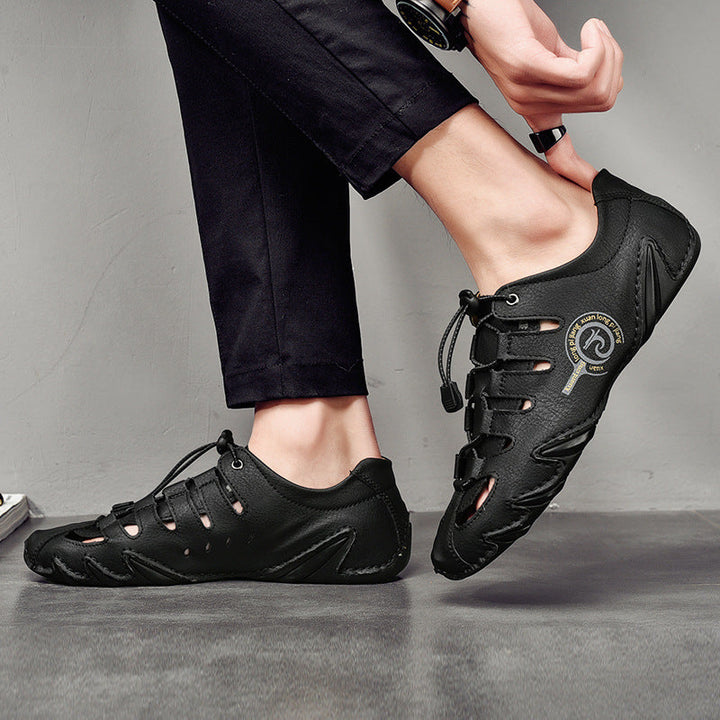 Komfortable Herren Sandalen aus atmungsaktivem Material, perfekt als Freizeit Sandalen für warme Tage.