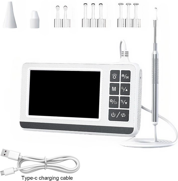 Effektiver Ohrreiniger mit digitalem HD-Otoskop & 3.9mm Kamera. Perfekt für Gesundheit & Hygiene der Ohren zu Hause.