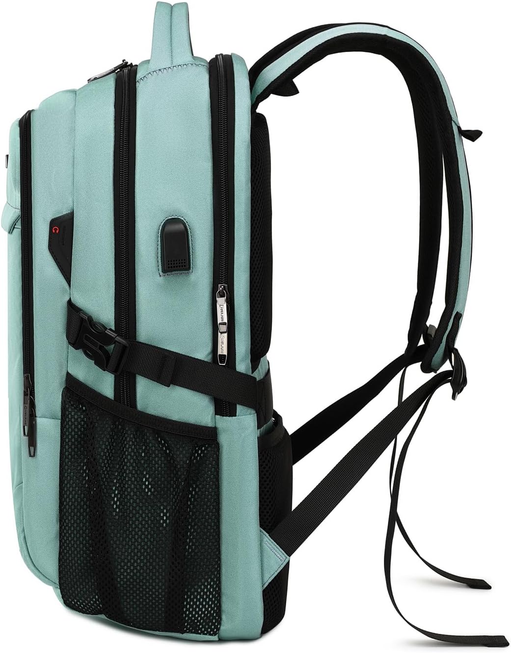 Reiseausrüstung: Unisex Laptoprucksack mit USB, viel Stauraum und wasserdichtem Design.