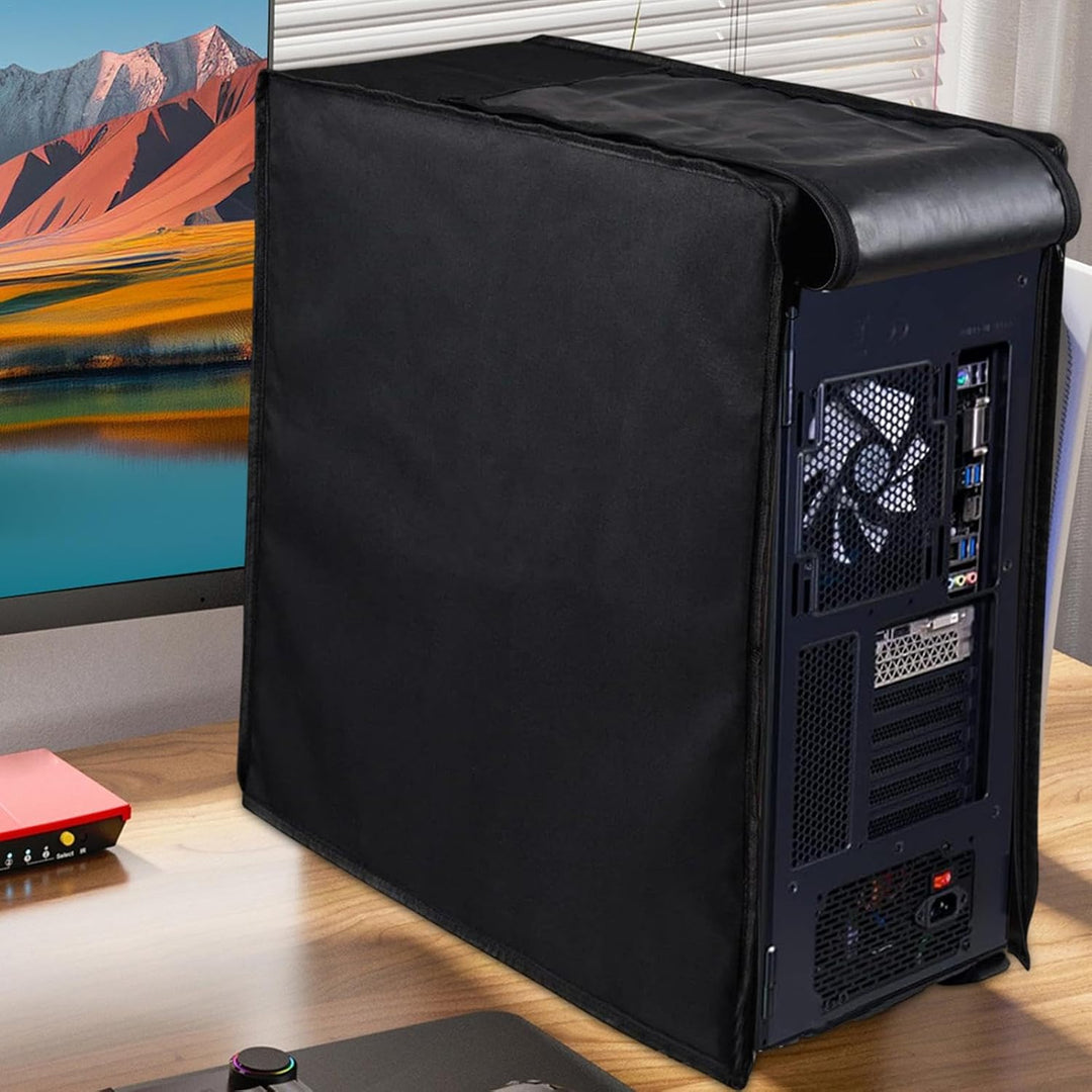 Cylor wasserdichter CPU Staubschutz mit Reißverschlüssen für PC Tower. Effizienter Schutz, 1+1 GRATIS. [[lstfy-media:5]]