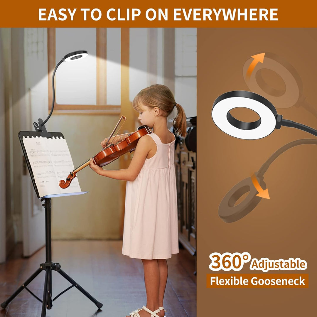 Smart LED Schreibtischleuchte mit Klemme & 3 Farbmodi. Dimmbar, Schwanenhals, für moderne Arbeitsplätze.