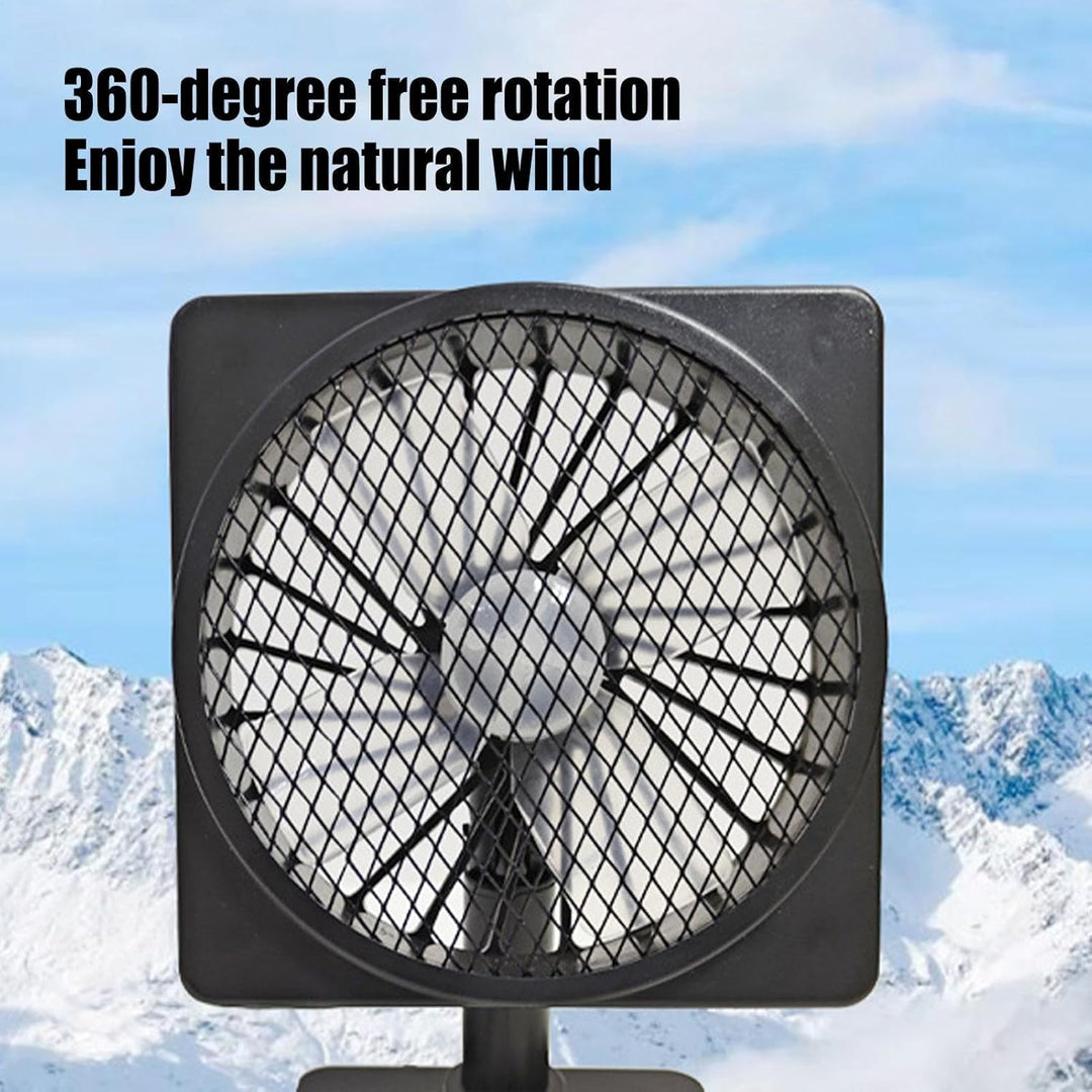 Sommer Auto-Ventilator 12V USB, 360° Rotation, perfekte Kühlung und Lufterfrischung für Reisen.