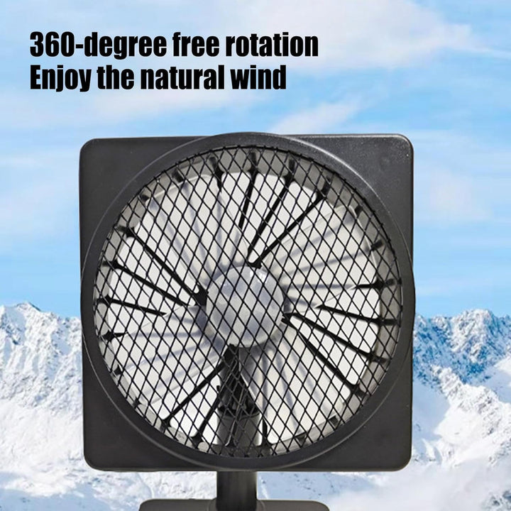 Sommer Auto-Ventilator 12V USB, 360° Rotation, perfekte Kühlung und Lufterfrischung für Reisen.