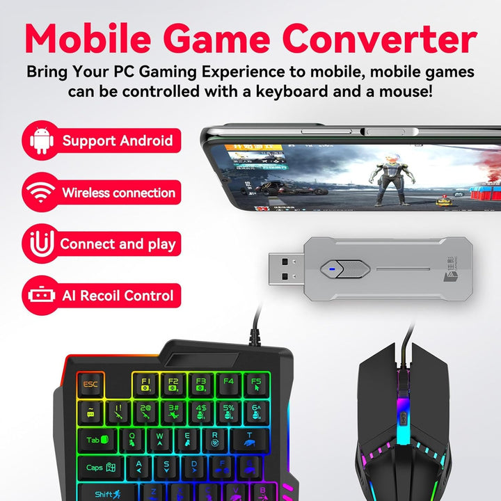 Detailaufnahme der Zyvorn RGB Gaming-Tastatur mit Anti-Ghosting, optimiert für E-Sports.