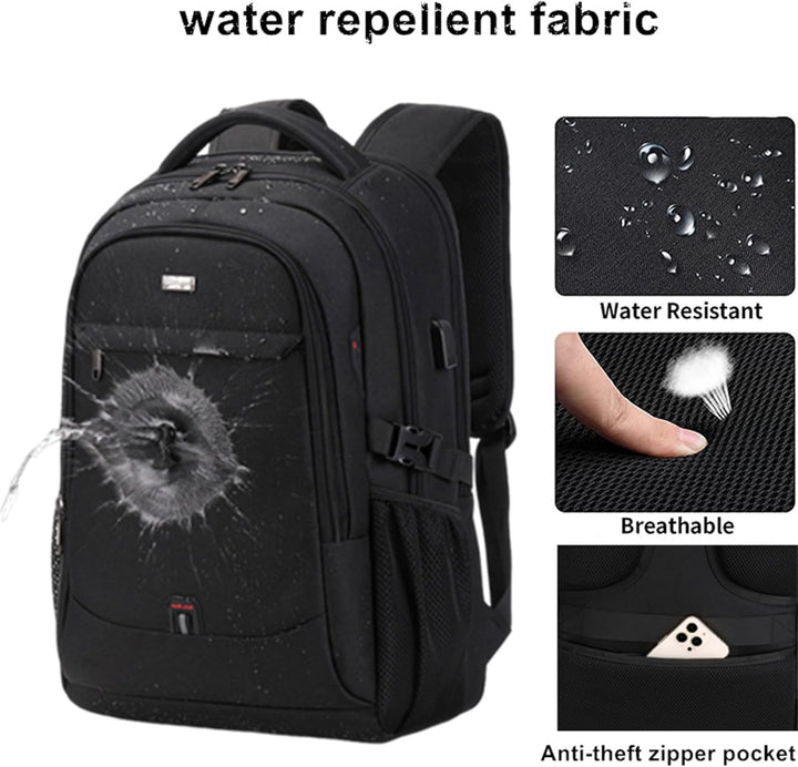 Detailansicht des wasserdichten Materials vom Daypack, schützt Inhalt effektiv vor Regen.