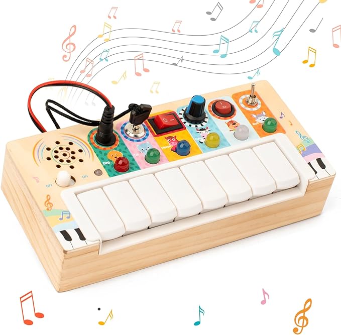 Montessori Lernspielset für Babys ab 6 Monaten; fördert frühkindliche Entwicklung, Motorik und Sinneswahrnehmung.