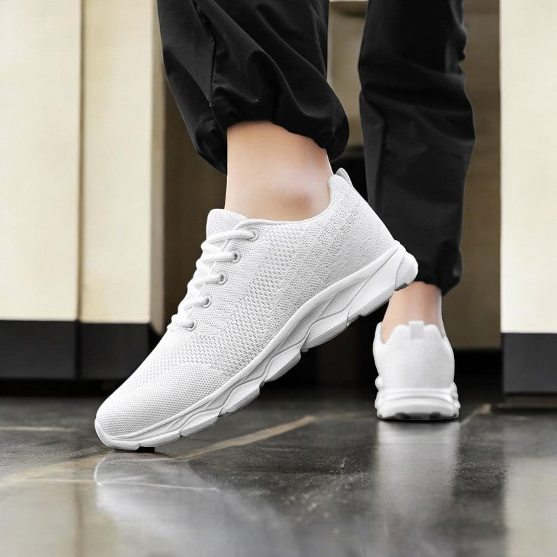 Bequeme Herren-Komfortschuhe, ultraleichte Mesh-Sneaker für lange Tage im Alltag.