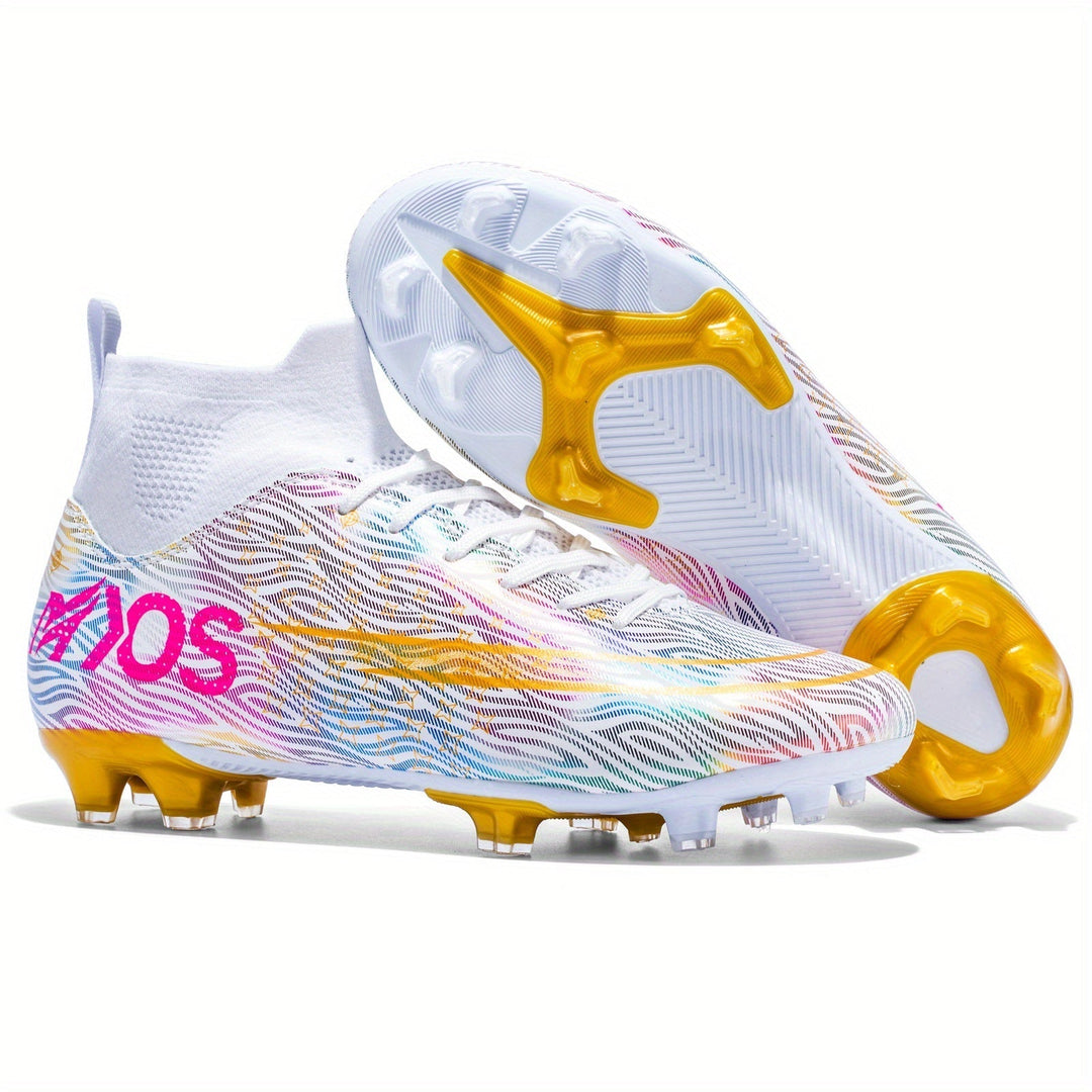 Innovative Unisex Fußballschuhe, neongrün, für hervorragende Ballkontrolle und ganzjährige Nutzung.