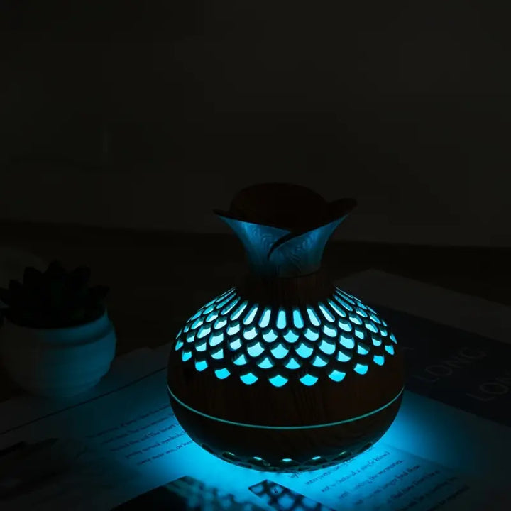 Eleganter Decorique Diffuser für tiefgehende Entspannung, Aromatherapie & stimmungsvolles Ambiente.