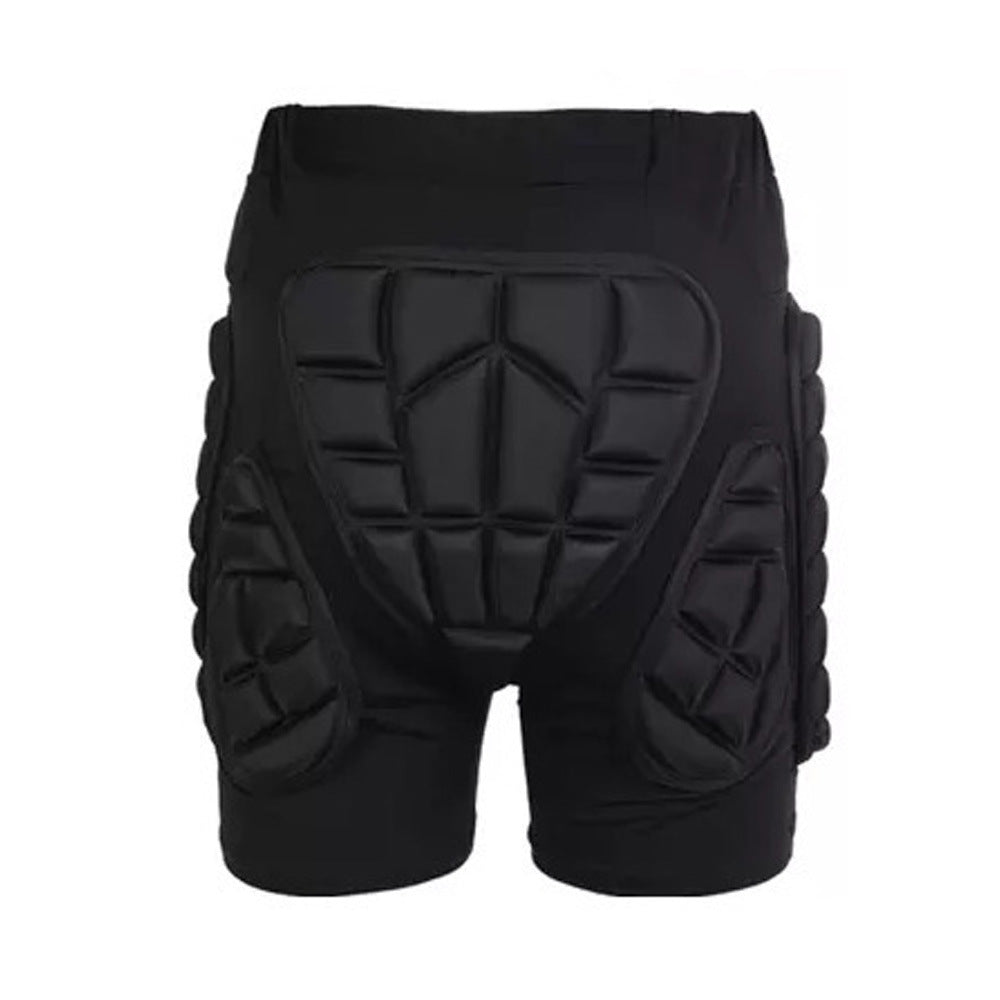 Waschbare Schutzhose mit Hüft- und Oberschenkelschutz, geeignet für Skaten, Wintersport und andere Outdoor-Aktivitäten.