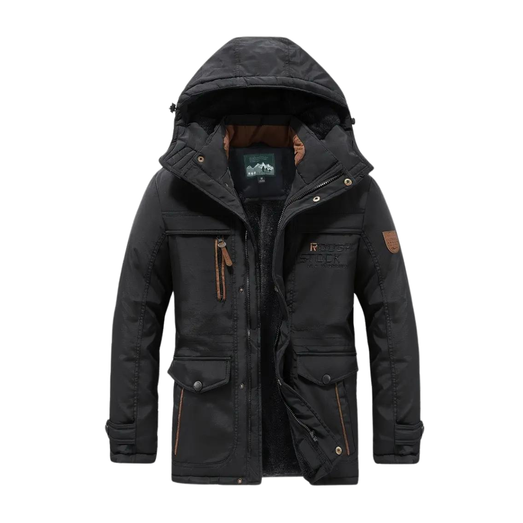Herren Outdoorjacke Kaspar, wasserdicht & winddicht, gefüttert für Winter & Herbst. Ideal für Männer.