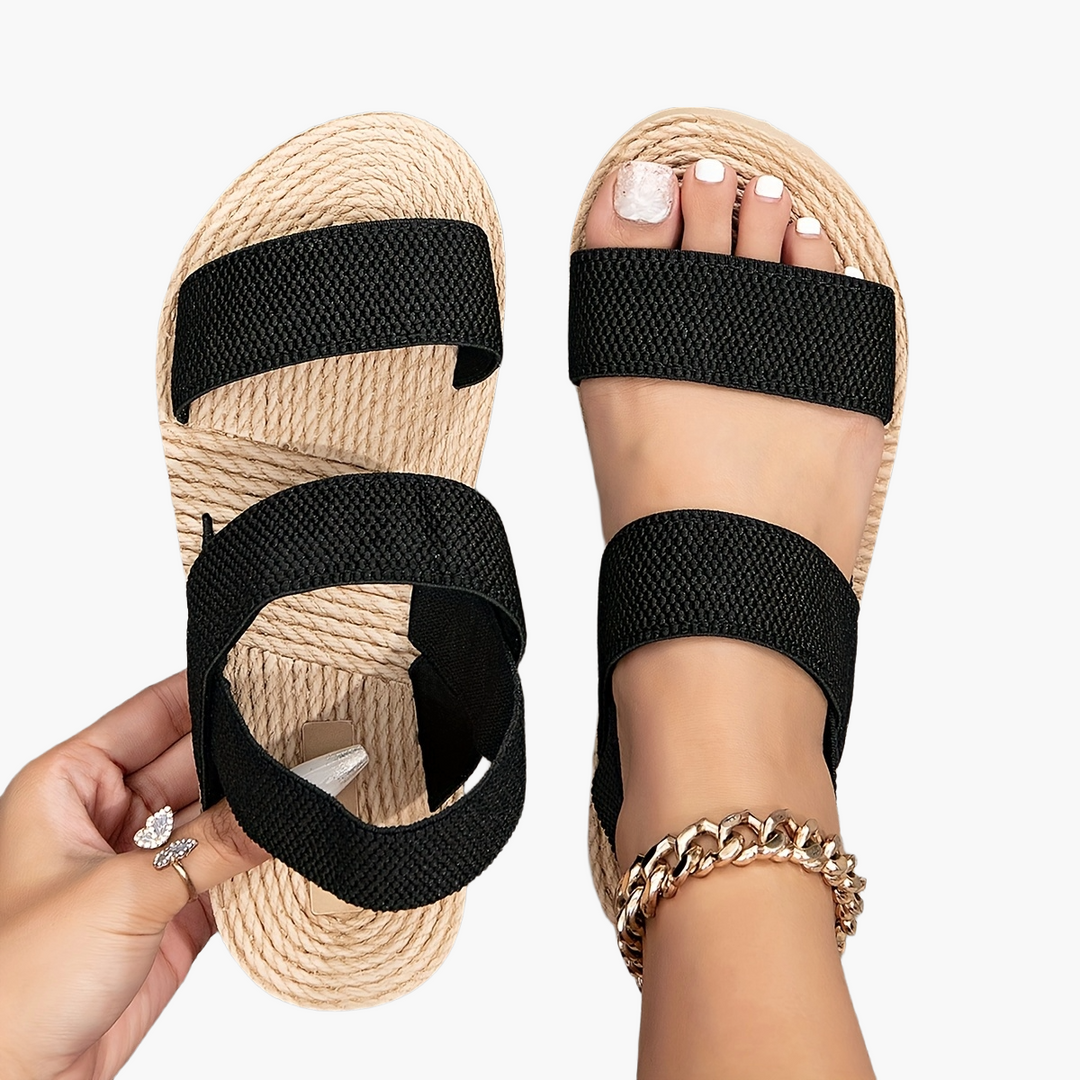 Leichte Damen Plateau Sandalen, perfekte Begleiter für Sommerurlaub und Spaziergänge.