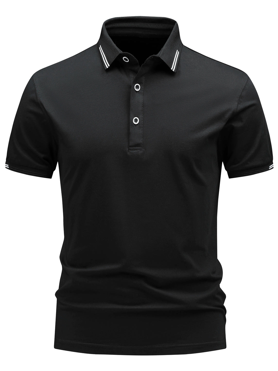 Klassisches Herren Poloshirt, vielseitig für Freizeit & Büro. Modernes Design für Frühling & Sommer.