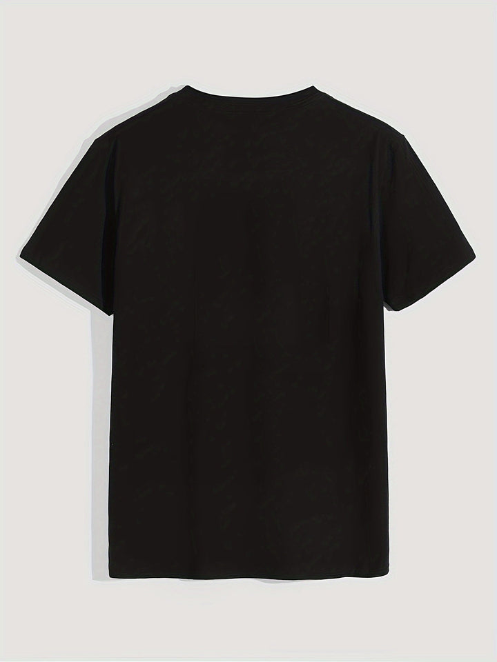 Stylisches Herren T-Shirt schwarz, Vintage-Print. Perfekte Streetwear für den modernen Mann. Limitierte Edition.