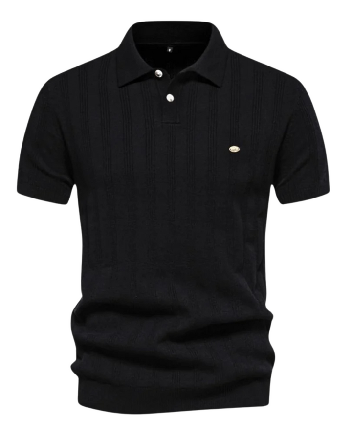 Hochwertiges Kurzarm Poloshirt für Herren, Slim Fit. Kombinierbar für elegante oder lässige Outfits.