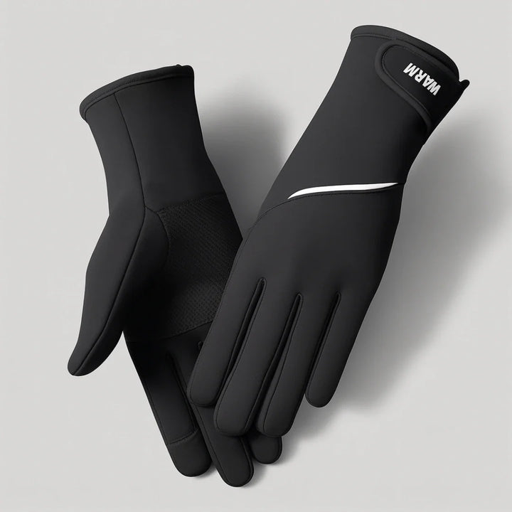 Damen Fahrradhandschuhe für den Winter, warm, rutschfest und Touchscreen-fähig für sicheren Griff und Komfort.