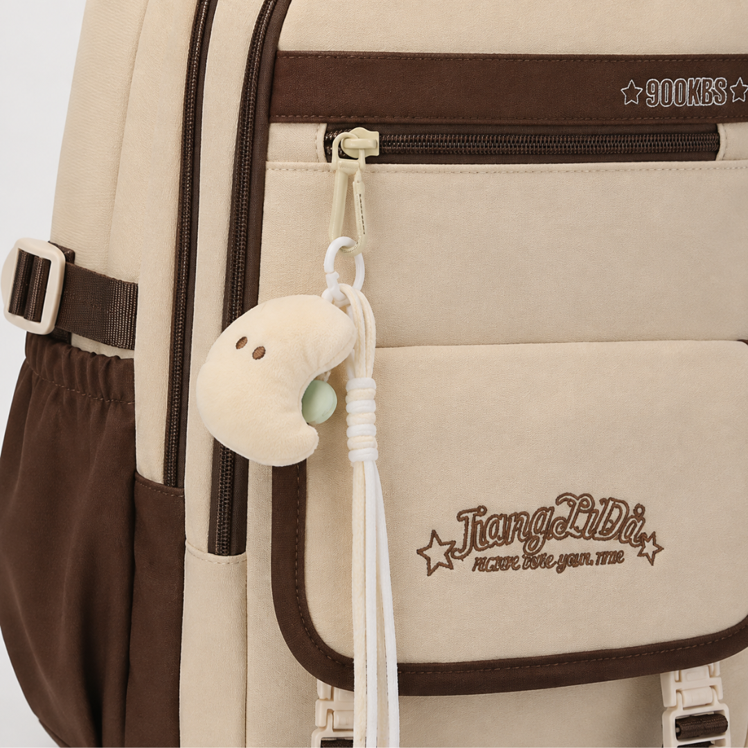 Organisierter, robuster Oxford-Rucksack. Spritzwassergeschützter Tagesrucksack für alle Ihre Alltagsbedürfnisse.