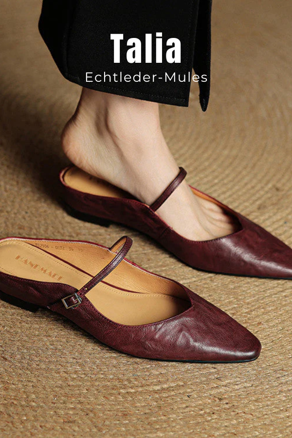 Klassische spitze Mary Jane Pantoletten für Damen, elegant & rutschfest.