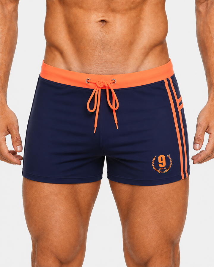 Schnelltrocknende Herren Badeshorts für Wassersport, Pool & Strandurlaub.