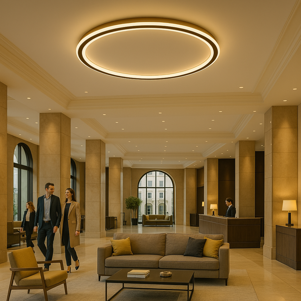 Heller LED-Deckenstrahler, dimmbar, modern und skandinavisch, für vielseitige Beleuchtung.