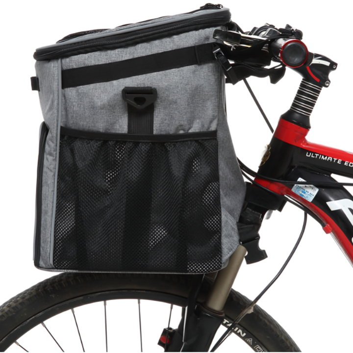 Robuster Lenkerkorb für Haustiere, ideal für entspannte Fahrradtouren mit Ihrem Liebling.