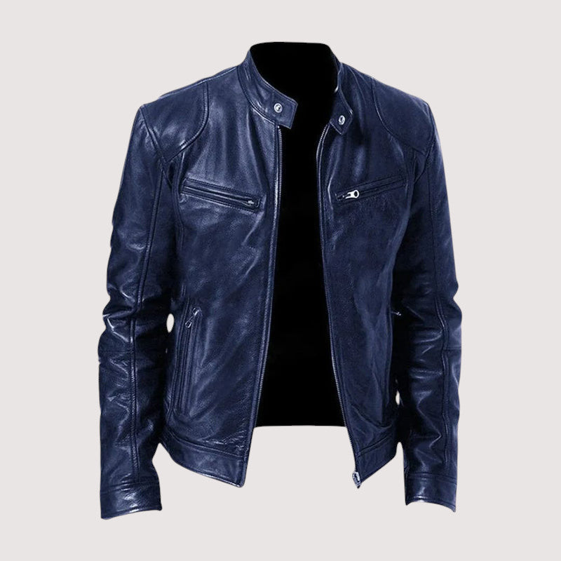 Moderne Herren Jacke Regular Fit, elegantes Design. Ideal als Business- oder Freizeitjacke mit Reißverschluss.