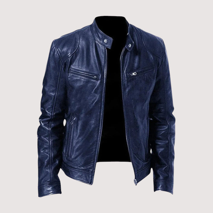 Moderne Herren Jacke Regular Fit, elegantes Design. Ideal als Business- oder Freizeitjacke mit Reißverschluss.