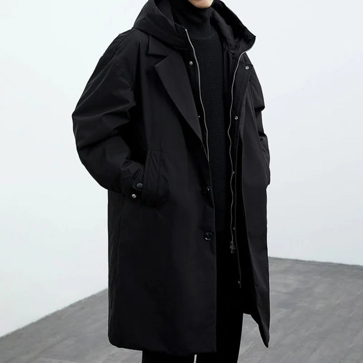 Stilvolle, atmungsaktive Unisex-Übergangsjacke, wasserdicht, mit Kapuze & praktischen Taschen für Herren & Damen.
