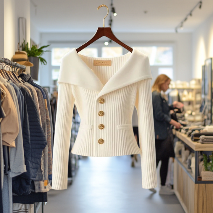 Vielseitiger Damen Strickcardigan. Stilvoll für Business & Freizeit, elegant und warm.