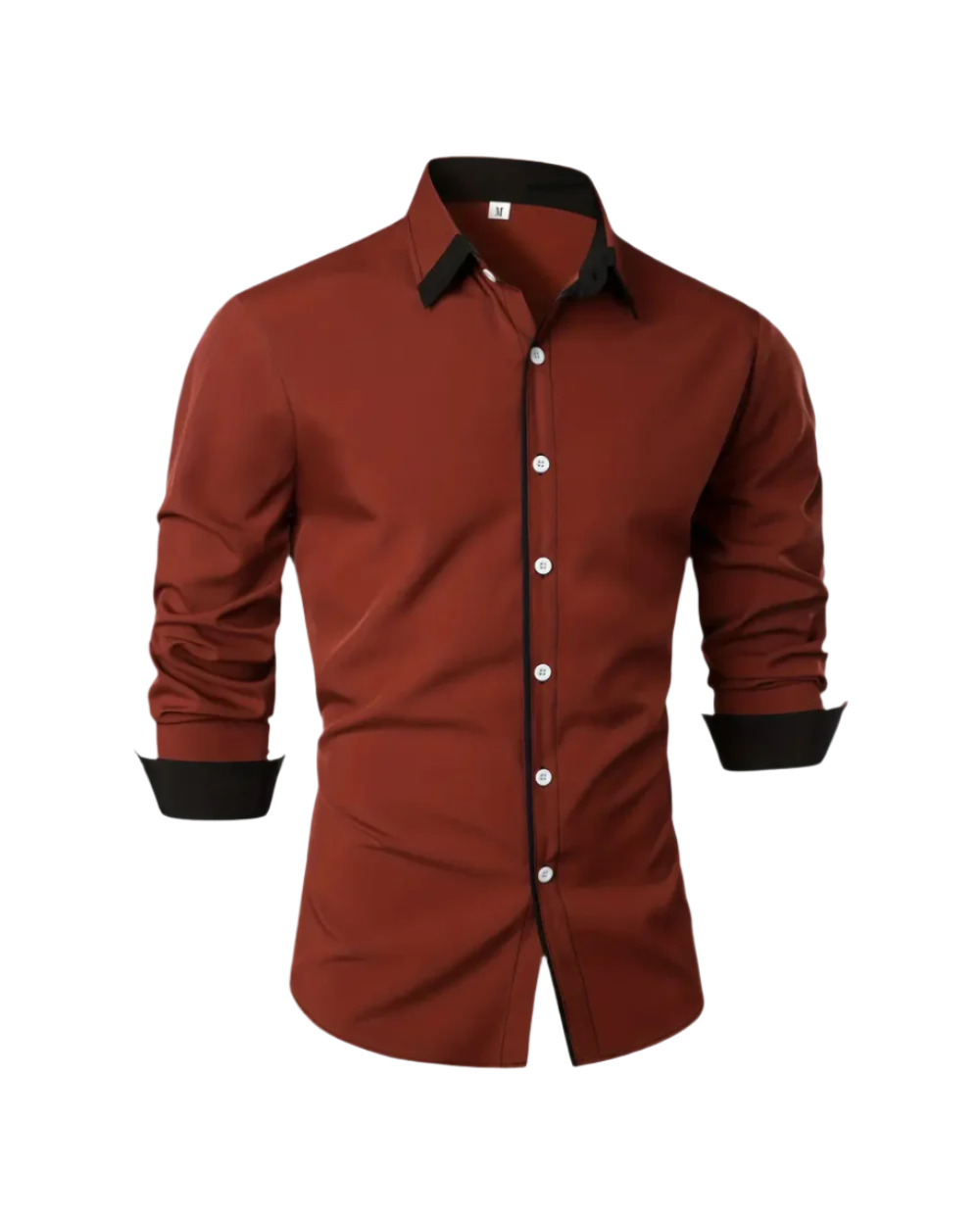 Modernes & bequemes Herren Button-Up Hemd. Klassischer Stil, atmungsaktiv, ideal für einen eleganten Look.