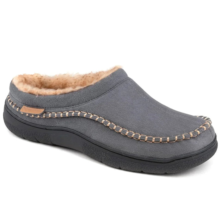 Herren Winterschuhe mit Komfort: Warme Loafer mit weiter Zehenbox, rutschfester Sohle und Slip-On Design.