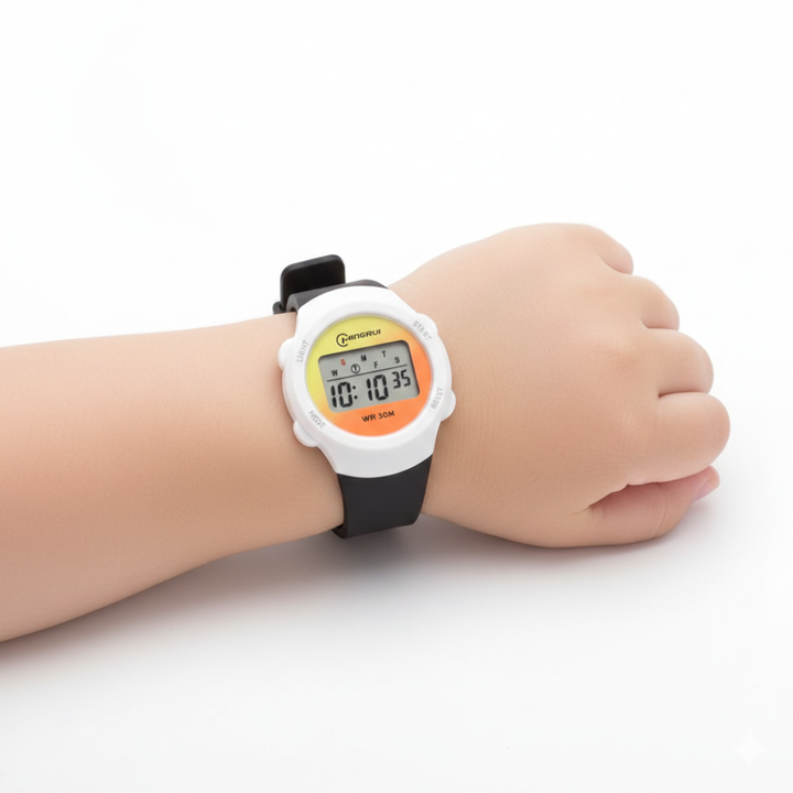 Smartwatch für Kinder, digitale Lernfunktionen, robust & wasserdicht, perfekte Geschenkidee für Schule.