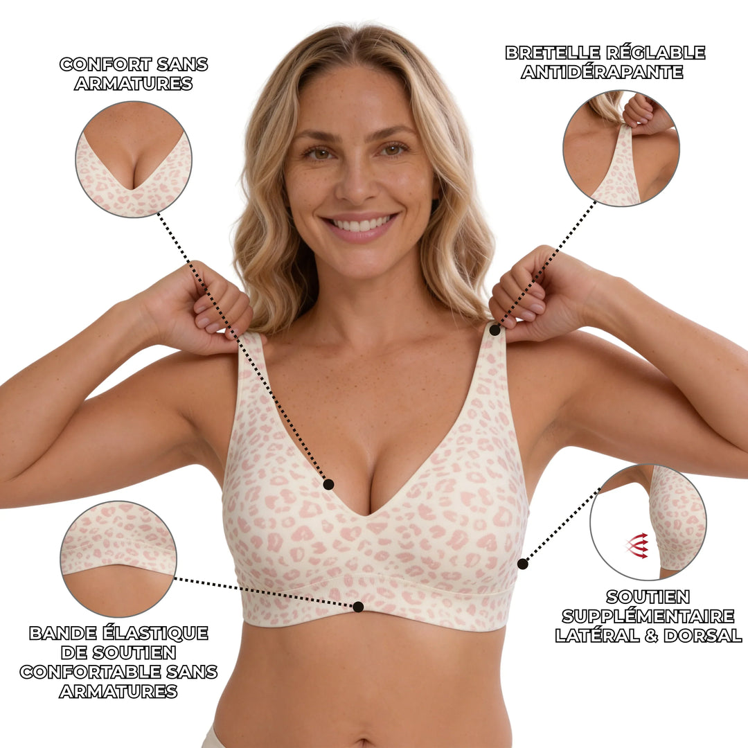 Komfortabler Damen Soft BH, Schwarz, für jeden Tag, wie unsichtbar.