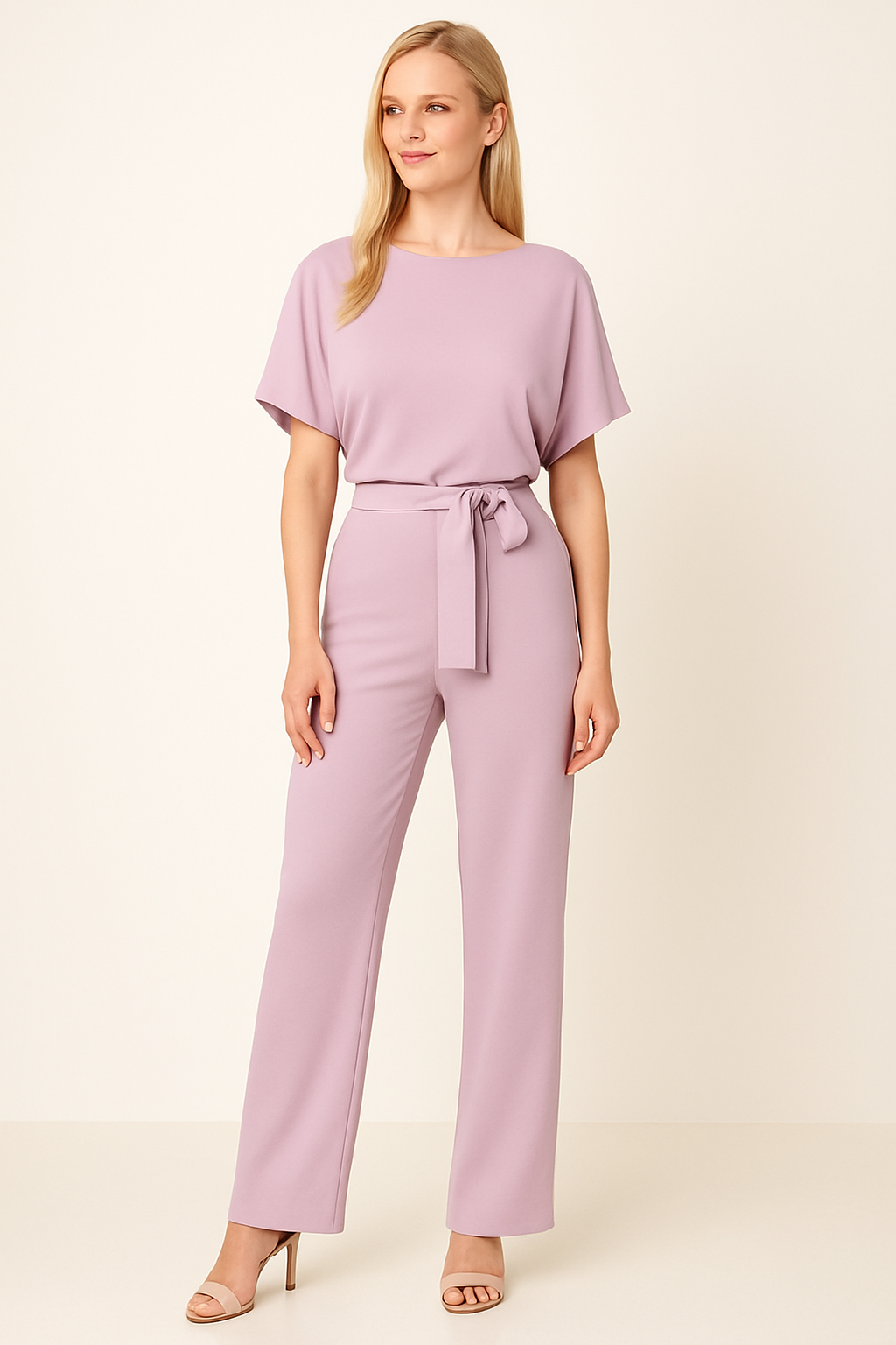 Eleganter Damen Jumpsuit für Büro & festliche Anlässe. Komfortabler Einteiler, vielseitig tragbar, moderne Damenmode.