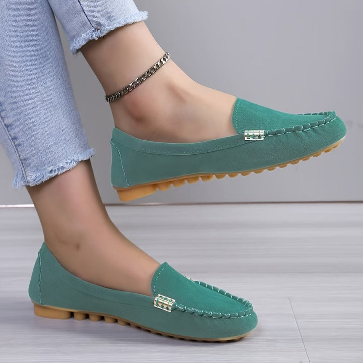 Bequeme Damen Mokassins: Ideal als Freizeitschuhe und Alltagsbegleiter mit rutschfester Sohle.