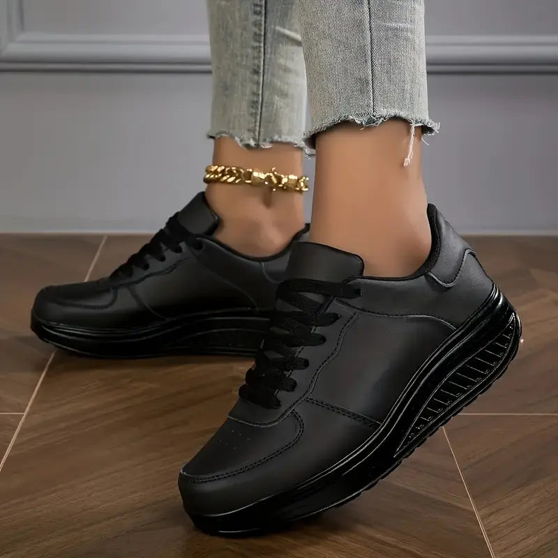 Moderne Damen Orthopädische Sneaker, leicht, atmungsaktiv, mit guter Fußgewölbeunterstützung.