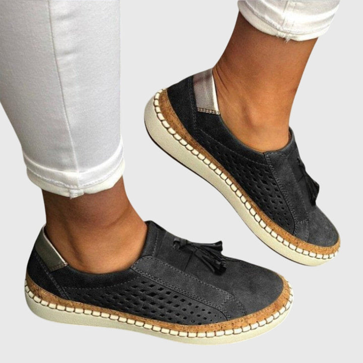 Vielseitige Damen Slip-ons, stilvolle und bequeme Damenschuhe für Sommer und Alltag; ergonomische Sneaker.