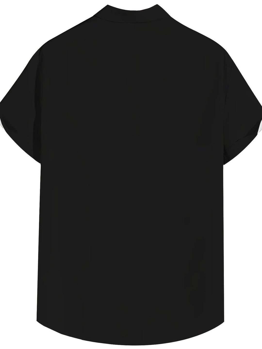 Leichtes Herren Kurzarmhemd, Retro-Bowlinghemd mit Streifen, ideal für Sommer und Freizeitmode.