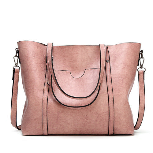 Praktische Damen Schultertasche im Vintage-Design, bequeme Alltagstasche & Crossbody-Bag.