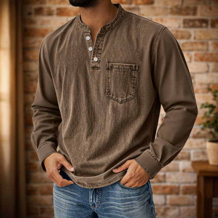 Elegantes Herren Langarmhemd im bequemen Regular Fit für vielseitige Business- und Freizeitlooks. Klassisch & zeitlos.