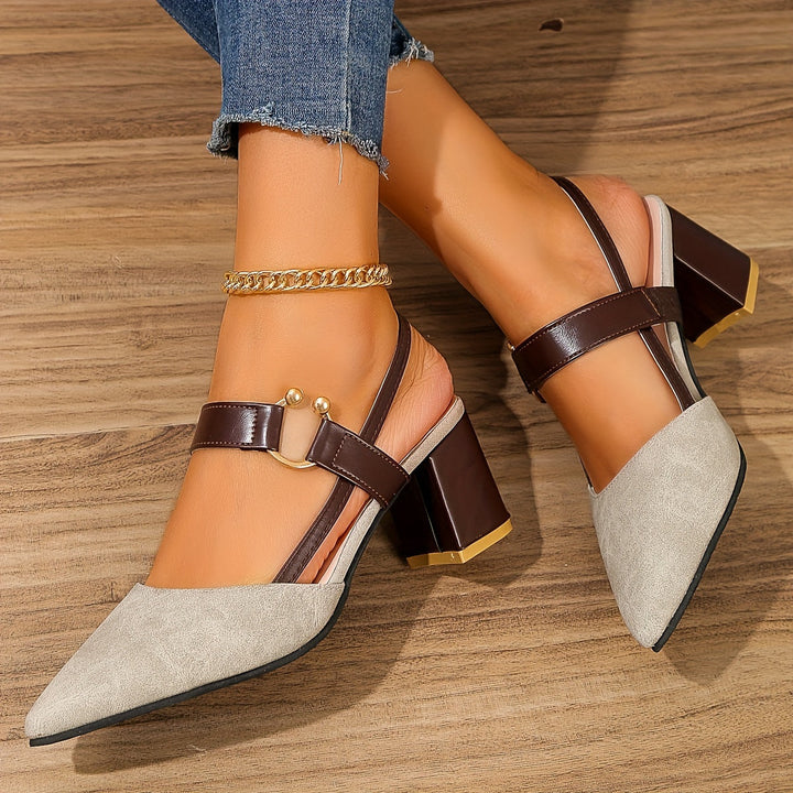 Gabrielle Damensandalen: Stylische orthopädische Absätze für einen komfortablen & eleganten Auftritt.